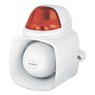 Sirena Estroboscópica Autónoma / 115 dB / IP65 / 12 Vcd / Audio MP3/WAV / Megafonía 20 W / Doble Entrada de Alarma