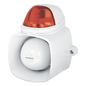 Sirena Estroboscópica Autónoma / 115 dB / IP65 / 12 Vcd / Audio MP3/WAV / Megafonía 20 W / Doble Entrada de Alarma