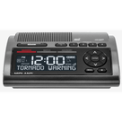 Radio de Alerta Meteorológica / 7 Canales NOAA y Environment Canada / Sirena 85 dB / 25 Ubicaciones Programables / Reloj Dual / Carga USB
