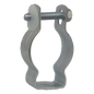 Soporte metálico para tubería de aspiración de 3/4\", paquete con 50 piezas