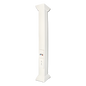 Pole Blanco de 3 Metros (9.84 Pies) para Instalaciones Eléctricas, Voz y Datos, No Incluye Accesorios, Se Venden por Separado los Modelos TEK100DUPLEX (Accesorios de Fijación y Contacto Duplex) y T