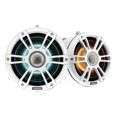 Altavoces marinos de torre serie Signature 3 con iluminación led de 7.7\" Fusion