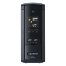 UPS Inteligente LCD / 850 VA / 510 W / Línea Interactiva con AVR / Onda Senoidal Simulada / 10 Tomas NEMA 5-15R / Protección Ethernet y Coaxial / 2 Puertos USB de Carga / Certificación ENERGY STAR