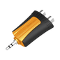 Conector Estéreo | 3.5 mm - 2 x conector Hembra RCA | Adaptador de Carcasa de Plástico