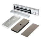 Kit de Control de Acceso / Chapa Magnética 600 lbs (272 kg) / Montaje en U Puerta Cristal / Interior / UL
