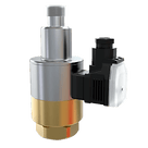 Solenoide Eléctrico de Liberación / Válvula Piloto Integrada / M20 x 1/2 NPT / Accionamiento por Voltaje y Resorte / Liberación Manual Adicional / Uso Interior