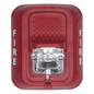 Lámpara estroboscópica de pared para interiores, candela seleccionable de 15 a 185 cd, voltaje dual 12/24 Vcd, Serie L