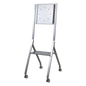 Soporte de Pantalla con Ruedas / Compatible con Monitores de 55 \"a 98\" / Base para Colocar Accesorios Adicionales
