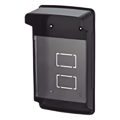 Carcasa Protectora Universal Color Negro con Tapadera de Acrílico / Medidas 245 × 143 × 83 mm / Compatible con Múltiples Modelos de Control de Acceso