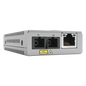 Convertidor de medios Gigabit, conector SC Distancia (20KM) Monomodo Versión TAA