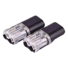Conectores enchufables / 2 pines / 22-18 AWG / 0.35-0.75 mm² / 25 piezas / -20°C a +80°C