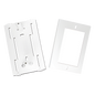 Soporte y tapa universal color blanco de PVC auto extinguible, para canaleta TEK100 (5595-10001)