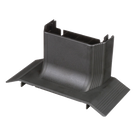 Accesorio de Conexión a Canaleta de Piso / 4 Vías / PVC Rígido / Carga 907 kg / Área Interna 24.88 in² / UL94V-0 / Negro