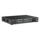 Switch PoE Administrable / 16 Puertos Gigabit PoE+ / 2 SFP 1Gb / 250W / 40 Gbps / Gestión en la Nube