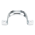 Abrazadera Omega / Conduit 1 1/2\" (38 mm) / Acero 0.9-1.2 mm / Carga 30 kg / Cincado 5 micras