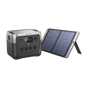 Kit de Energía Portátil / Estación 768 Wh / Salida AC 800 W (1600 W X-Boost) / Panel Solar 200 W / Batería LiFePO4 / IP67