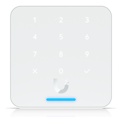 Lector de Acceso G3 Flex con Teclado y NFC, Compatible con App UniFi Identity y Touch Pass, Uso con Guantes o Humedad, Resistencia IP55 y Alimentación PoE