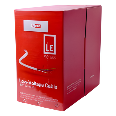 Bobina de 305 Metros (1000 Pies) / Cable de CCA / 6 x 22 AWG / Tipo Aluminio Revestido de Cobre / Aplicaciones en Control de Acceso / Alarmas de Intrusión/Control de Acceso / Automatización / Inter
