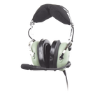 Auriculares de Aviación / Atenuación Pasiva NRR 23 dB / Micrófono Electret M-7A / Cable Bobina 5' (1.5 m) / Conector U-174/U / Helicópteros