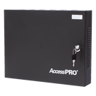 Panel de Control de Acceso 2 Puertas / 30,000 Tarjetas / TCP-IP / Gabinete y Fuente 12VCC 3A / 98.4 ft