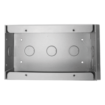 Caja de montaje en superficie de 3 gangs para anunciadores remotos LCD-80F y FDU-80