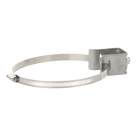 Adaptador de Separación y Sujeción / Orificio Roscado 3/8 in / Abrazadera 5 a 6 in / Acero Inoxidable 304 / Kit 10 Piezas