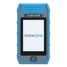 Mini OTDR para Fibra Óptica / Longitudes de Onda 1310nm y 1550nm / Rango Dinámico 24dB/22dB / Alcance de Prueba 80 km (262467 ft) / VFL 10mW / Pantalla Táctil 3.5\"
