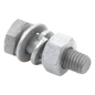 TORNILLO 1/2 X 1 3/4 A325 C/A PRESION/A PLANA/TUERCA