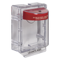 Cubierta Protectora Serie Stopper II® De Policarbonato, Con Bocina, Espaciador Transparente, Etiqueta en Español
