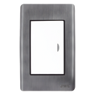 Apagador Escalera Sencillo / 10 A / 127 V CA / 60 Hz / Placa de Acero / 4.6 x 3.1 x 1.2 in