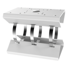 Montaje para Poste / PTZ y Radar / Metal / 200x130x160 mm / 7.87x5.12x6.30 pulgadas / 2.1 kg / Blanco
