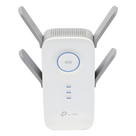 Extensor WiFi AC / 2600 Mbps / Doble banda 2.4 GHz y 5 GHz / Puerto Gigabit / 4 antenas externas