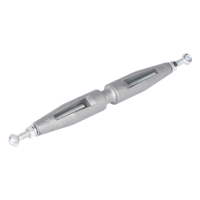 Conector de refacción para cadena de riel tipo T.