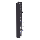Organizador Vertical de Cables / 24U / Para Rack Abierto / Compatible con EIQR3224 y EIRL5524DR / Incluye Brackets de Montaje