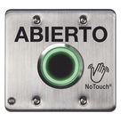 Interruptor IR Sin Contacto / Acero Inoxidable 304 Grado Médico / Salida Doble / Contacto Seco 120 VCA / LED Bicolor