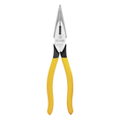Pinza de Punta Cónica con Corte / 8 Pulgadas / Trabajo Pesado / Mordazas Estriadas / Mangos PVC