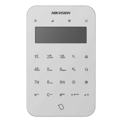 (AX PRO) Teclado Inalámbrico con Pantalla LCD para Armado y Desarmado / Funciones de Automatización para control de Relevadores
