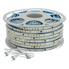 Manguera LED / 50 m (164 ft) / 127 V CA / 500 W / 6500 K Blanco / SMD / IP65