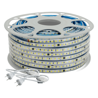 Manguera LED / 50 m (164 ft) / 127 V CA / 500 W / 6500 K Blanco / SMD / IP65