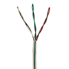 Cable de Cobre Clase 4 / 3 Pares / 16/19 AWG / CMP Plenum / 609 m (1998 ft) / -20°C a 75°C / FMPS UL 1400-2