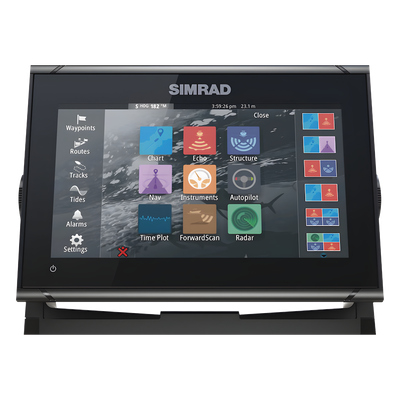 Plotter GPS GO9 XSE / Pantalla Táctil 9\" / Compatible con Sonar y Radar / Conectividad Inalámbrica y NMEA 2000® / Integración con Piloto Automático y Sistemas de Sonido / Tecnología Active Imaging