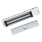 Chapa Magnética de 617 Lbs (280 Kg) / Montaje en Puerta Normal o de Vidrio / Certificado CE /  Uso en Interior / Indicador LED / Magnetismo Anti-residual