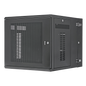 Gabinete PanZone de Montaje en Pared, de 19in, Puerta Perforada, 12 UR, 762mm de Profundidad, Color Negro