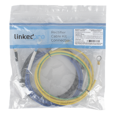 Kit de Cables de Conexión para Rectificador con OLT, 1.5 M (Compatible con rectificador LP-PSOLT-90A)