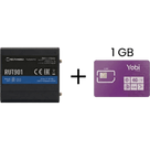 Router Celular Industrial / 4G LTE Cat 4 / 150 Mbps / Wi-Fi 2.4 GHz / Doble SIM / 4 Puertos Ethernet / -40°C a 75°C (-40°F a 167°F)