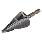 Broca Escalonada 12 en 1, de Liberación Rápida, Acanaladura en Espiral, produce Agujeros de 2-3 cm e Intermedios. 10x más Durable