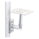 Base para Lámpara de Obstrucción / Acero Galvanizado / Tubo 7/8\" a 1-1/4\" / Preparada para Fleje Adicional