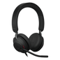 Jabra Evolve 2 40SE, Auricular Stereo Versión MS con Aislamiento de Ruido, Conexión USB C/A y Indicador de Ocupado (Busylight) (24189-999-799)