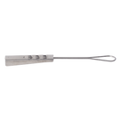 Remate Tipo Grapa / Acero Inoxidable / Tensión >600N / Sin Herramientas / Cable Drop Plano