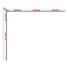 Brazo Articulado / 5 m (16.4 ft) / 2.5+2.5 m / Aluminio / Altura Máx 3.35 m (11 ft) / Techos Bajos